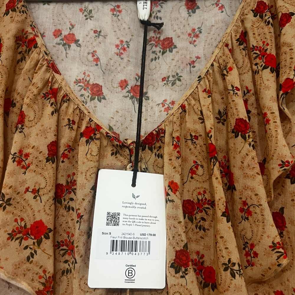 Spell Fleur Frill Butterscotch Set Small - Picture 5 of 7